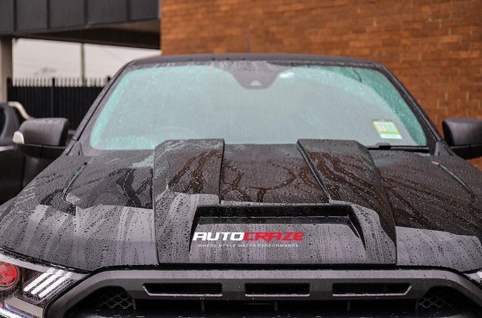FORD RANGER RAPTOR SHOK MATTE BLACK